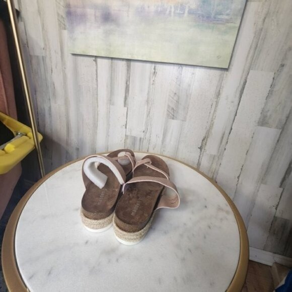 Madden Girl Case Rose Gold Glitter Sandal - Picture 4 of 4